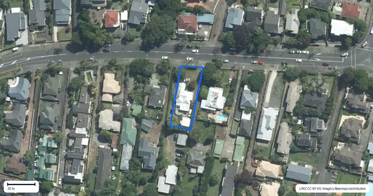 Property context map for 74 King George Avenue, Epsom, Auckland