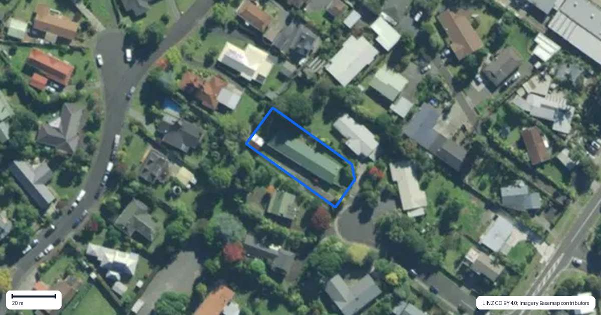 Property context map for 7B Oripiro Road, Kerikeri