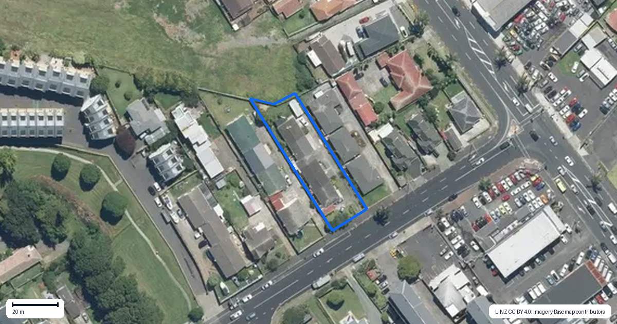 Property context map for 3/280 Shirley Road, Papatoetoe, Auckland