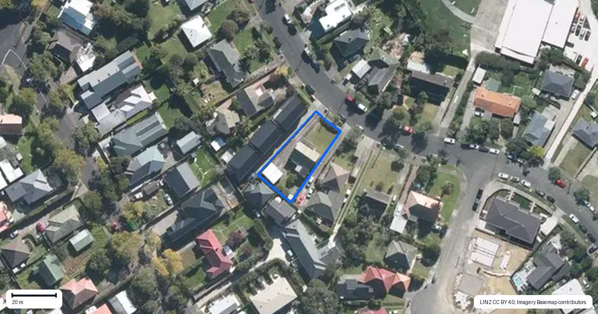 Property context map for 64 Premier Avenue, Point Chevalier, Auckland