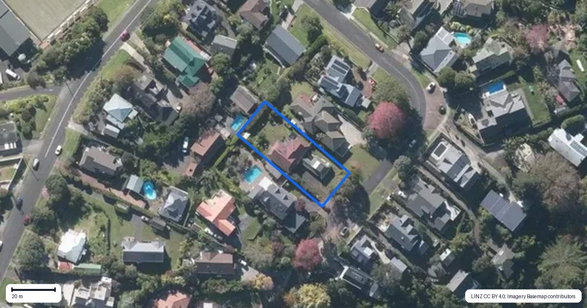Property context map for 17 Masefield Street, Cockle Bay, Auckland