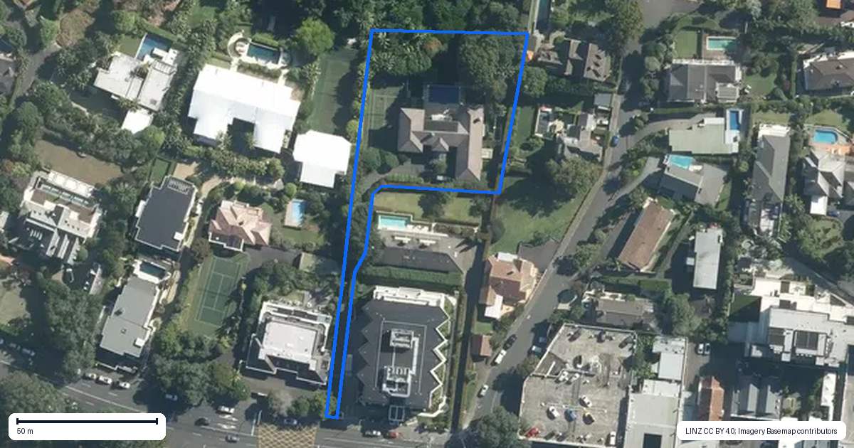 Property context map for 298 Remuera Road, Remuera, Auckland