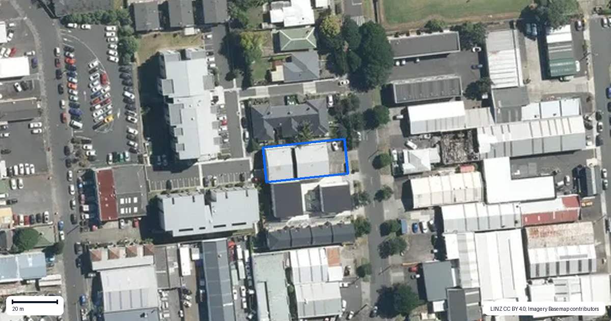 Property context map for 1A/60 Galway Street, Onehunga, Auckland