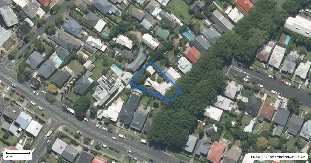 Property context map for 71 Francis Street, Grey Lynn, Auckland