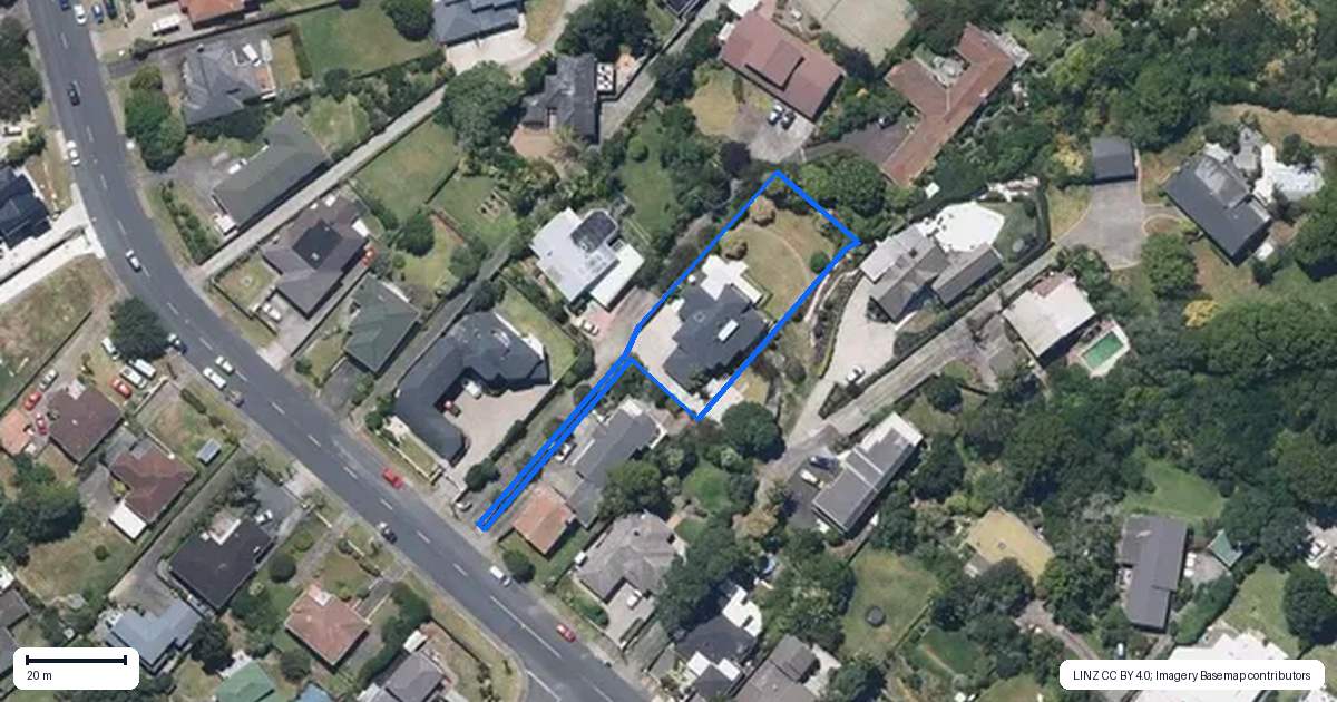 Property context map for 41 Bleakhouse Road, Howick, Auckland