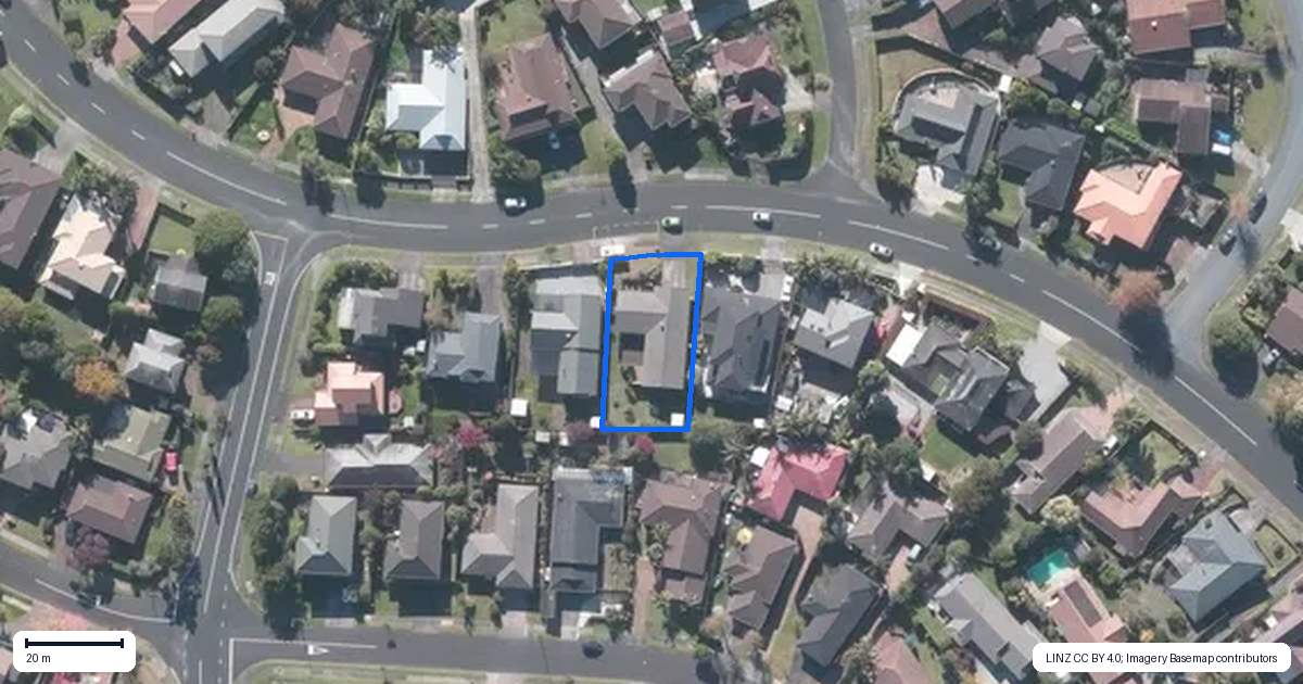 Property context map for 32 Lexington Drive, Botany Downs, Auckland