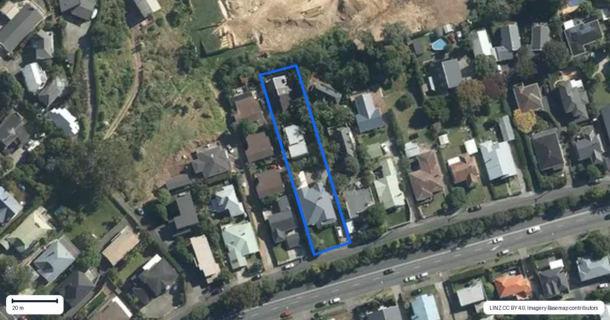 Property context map for 16B Abbotts Way, Remuera, Auckland