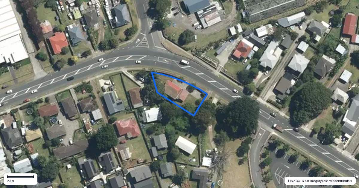 Property context map for 131A Favona Road, Favona, Auckland