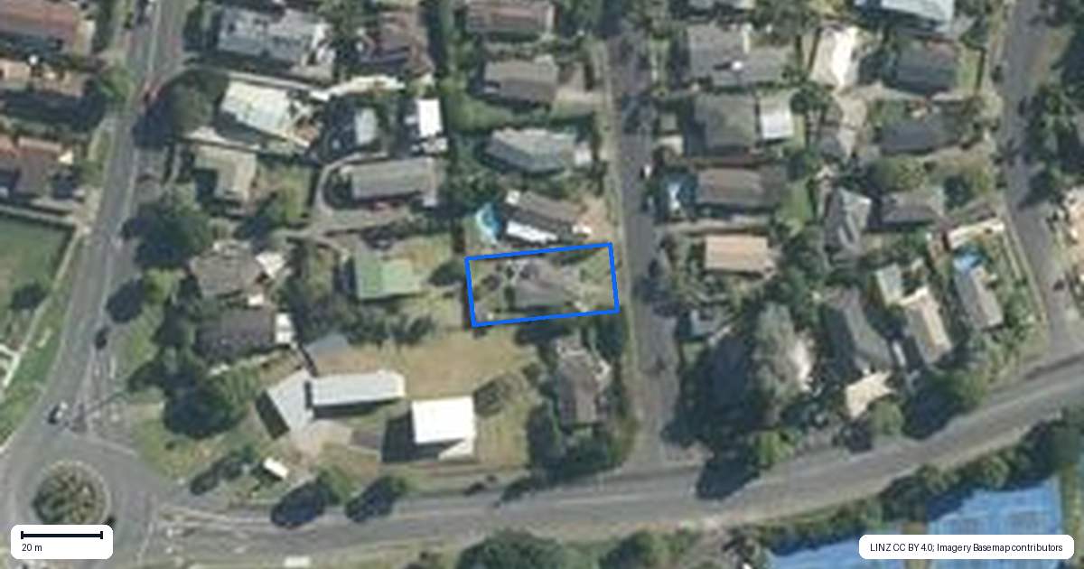 Property context map for 21 Thorp Street, St Johns, Auckland