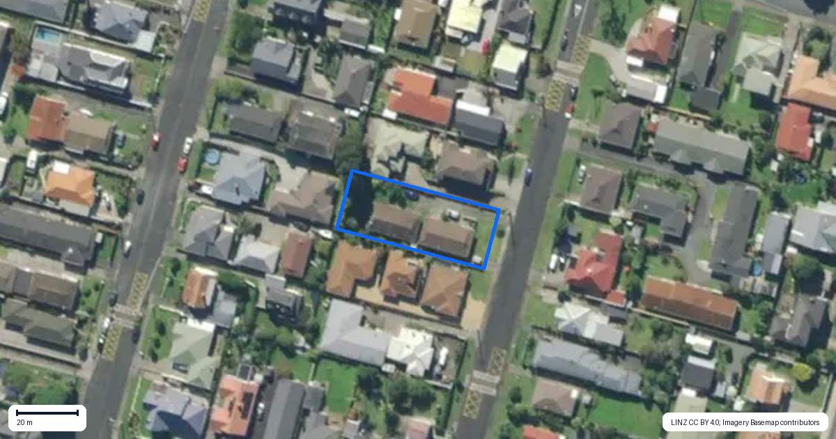 Property context map for 23A Elizabeth Street, Kensington, Whangarei