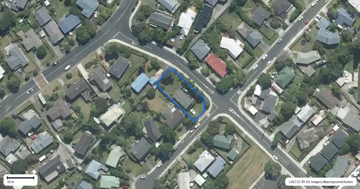 Property context map for 1 Heather Place, Sunnynook, Auckland
