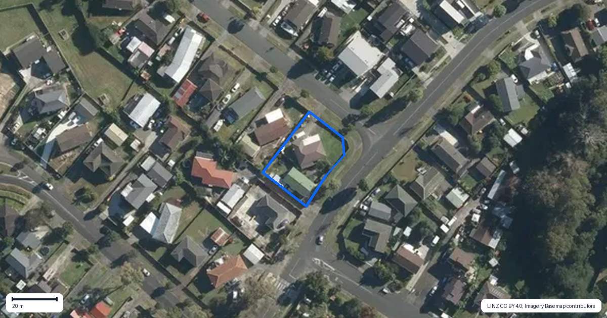 Property context map for 2 Arodella Crescent, Ranui, Auckland