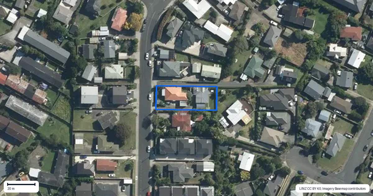 Property context map for 48A Boakes Road, Mount Wellington, Auckland