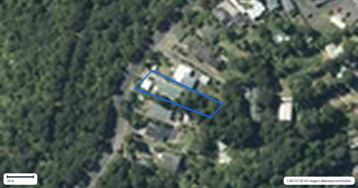 Property context map for 478 Huia Road, Laingholm, Auckland