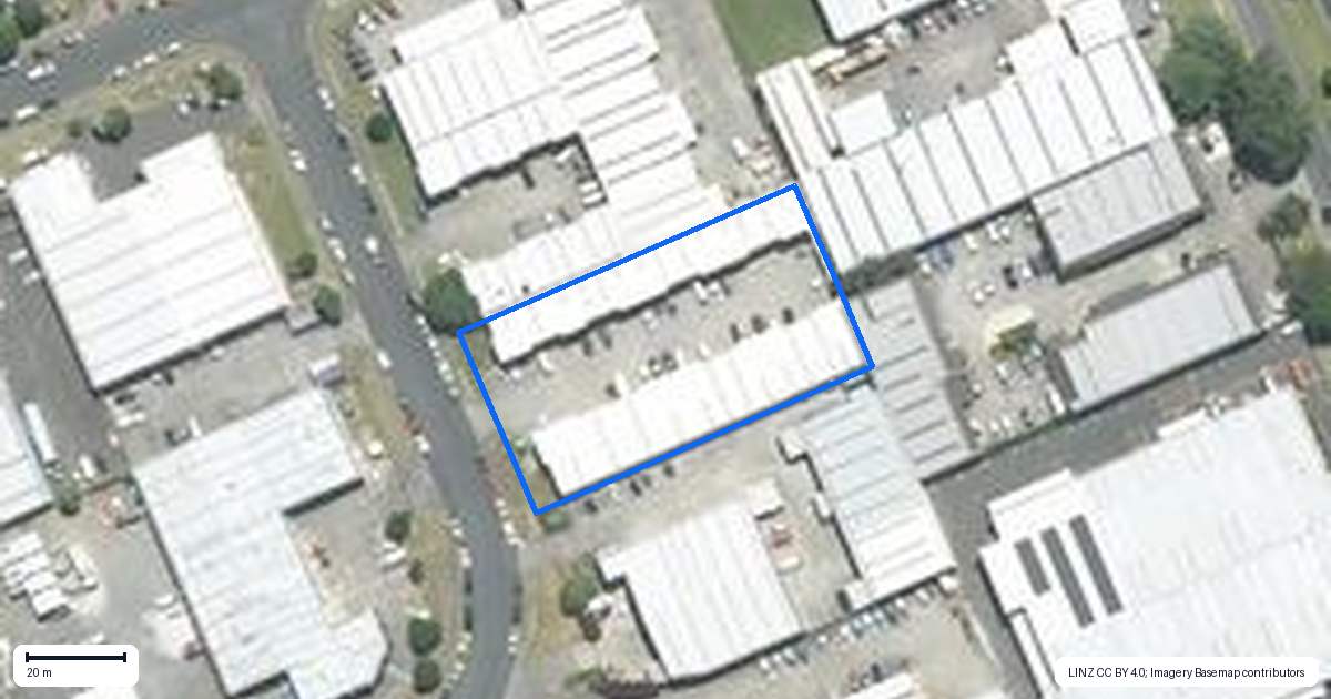 Property context map for 2/4 Kellow Place, Wiri, Auckland