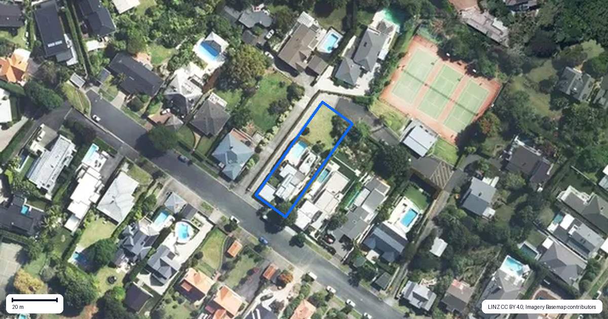 Property context map for 41 Ridings Road, Remuera, Auckland