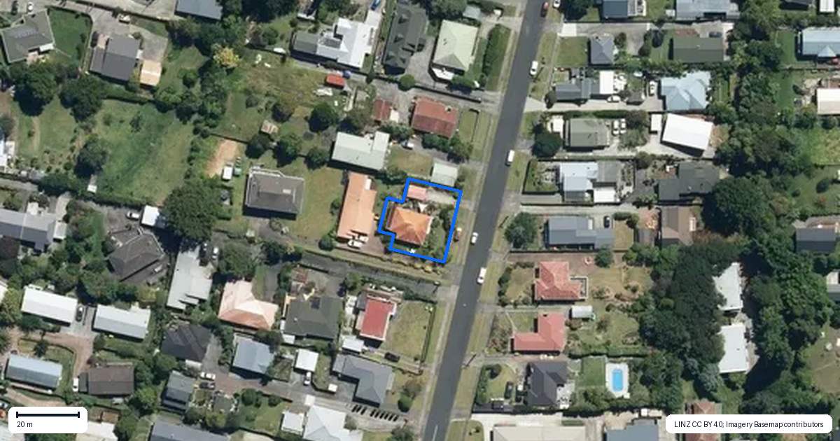 Property context map for 9 Ambler Avenue, Glen Eden, Auckland