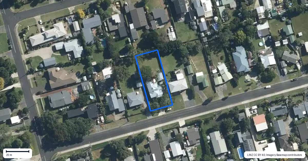 Property context map for 6 Second View Avenue, Beachlands, Auckland