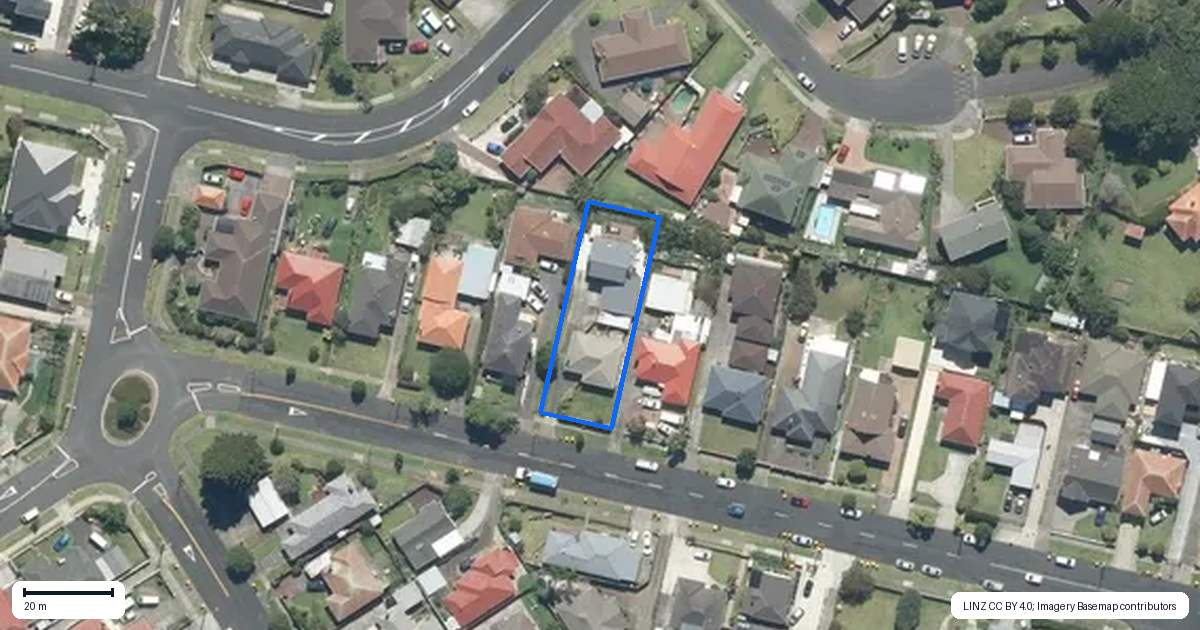 Property context map for 24A Kautami Avenue, Papatoetoe, Auckland