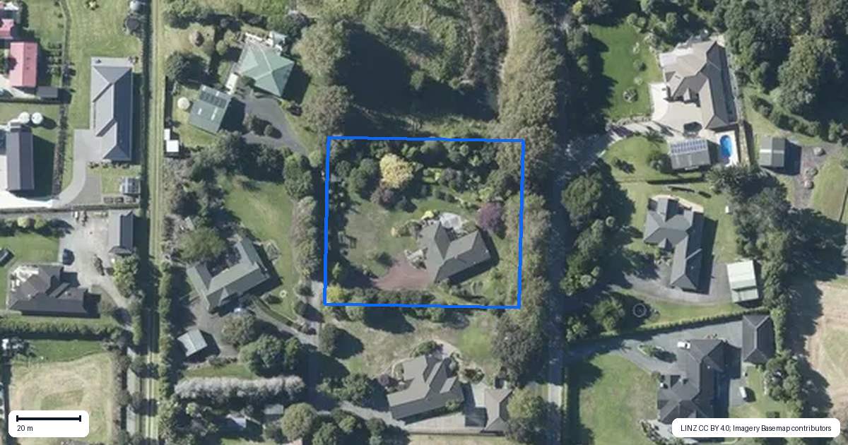 Property context map for 102B Victoria Avenue, Waiuku