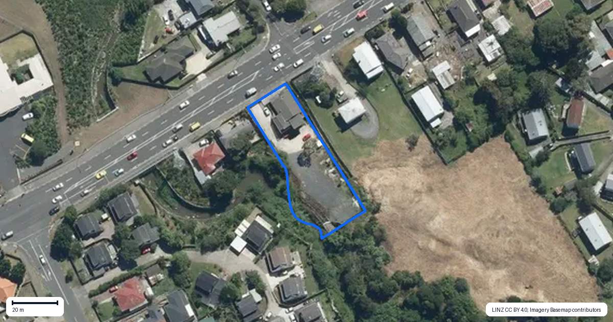 Property context map for 82 Wolverton Street, Avondale, Auckland
