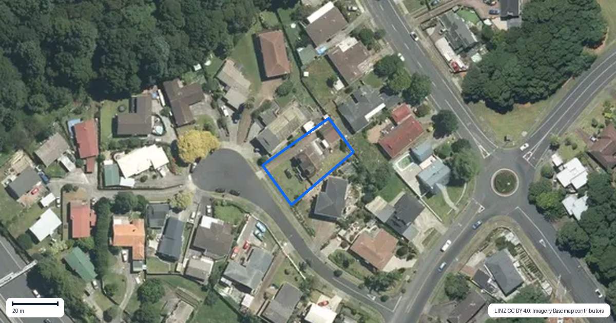 Property context map for 5 Idesia Place, Totara Heights, Auckland