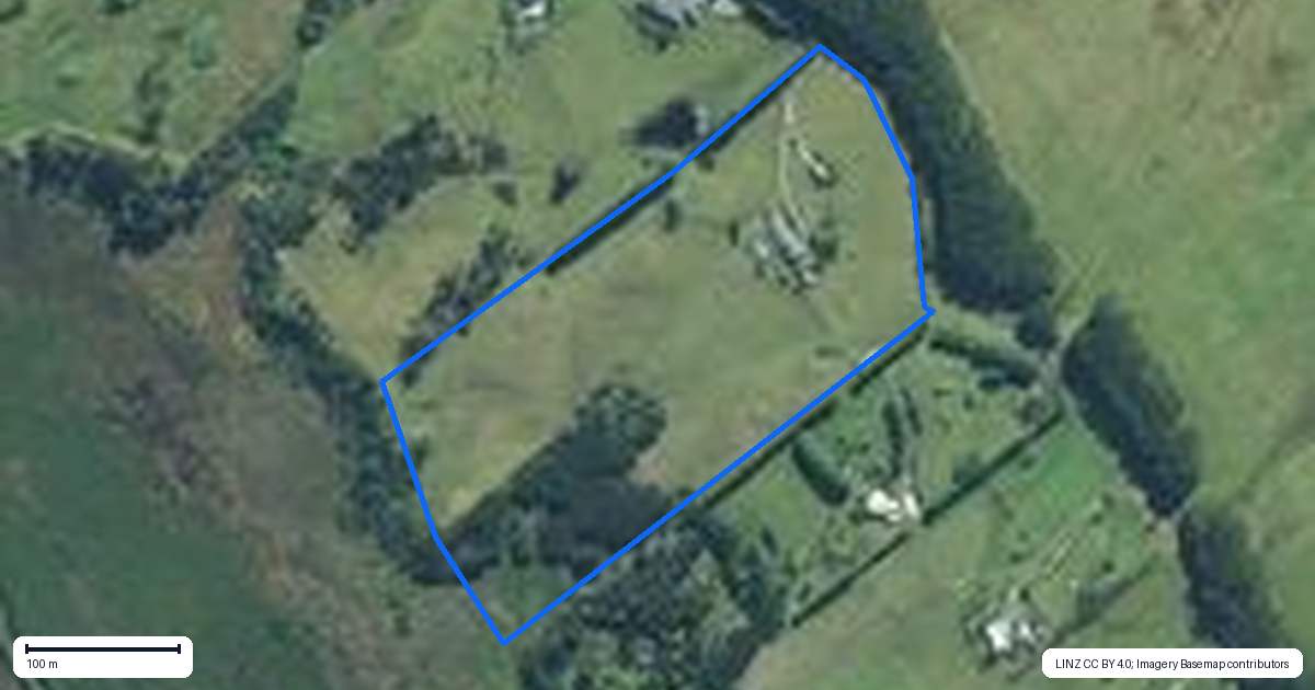 Property context map for 353 Rangiputa Road, Karikari Peninsula