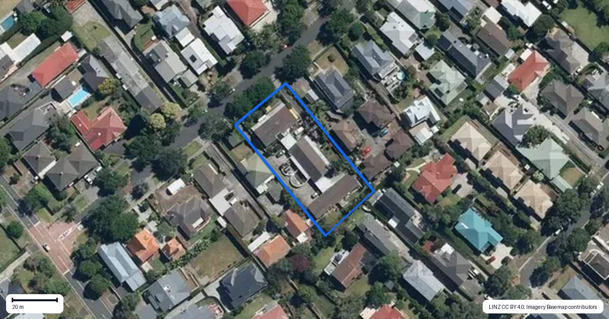 Property context map for 4/24 Puriri Avenue, Greenlane, Auckland