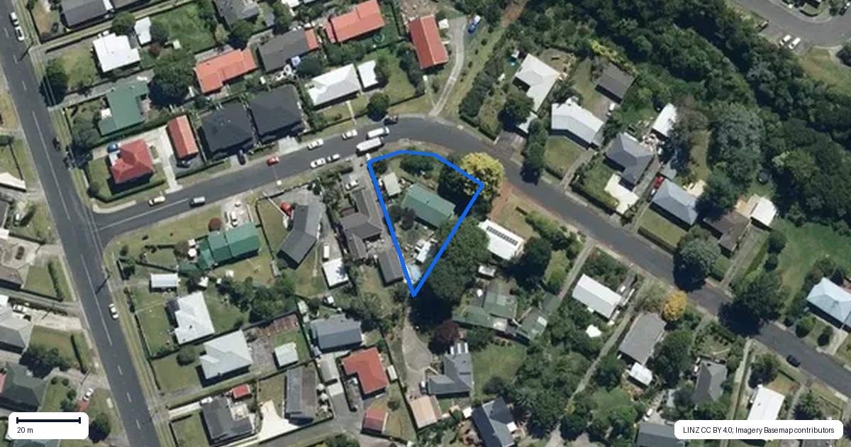 Property context map for 7 Lucinda Place, Glen Eden, Auckland