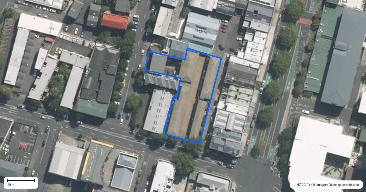 Property context map for 21/42 St Benedicts Street, Eden Terrace, Auckland