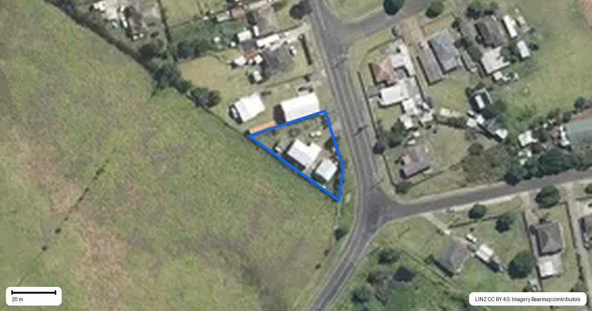 Property context map for 543 Oruarangi Road, Mangere, Auckland