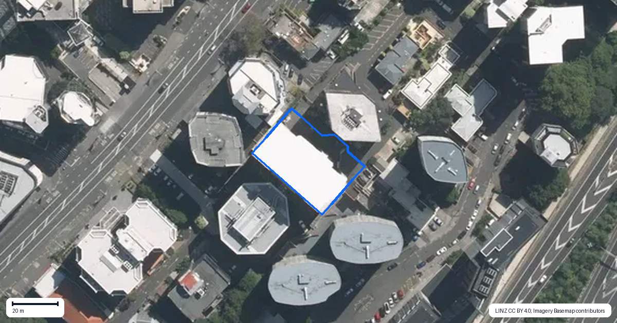 Property context map for 13L/3 Whitaker Place, Grafton, Auckland