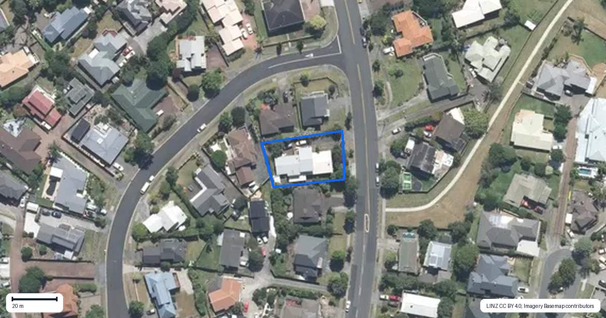 Property context map for 34 Unsworth Drive, Unsworth Heights, Auckland