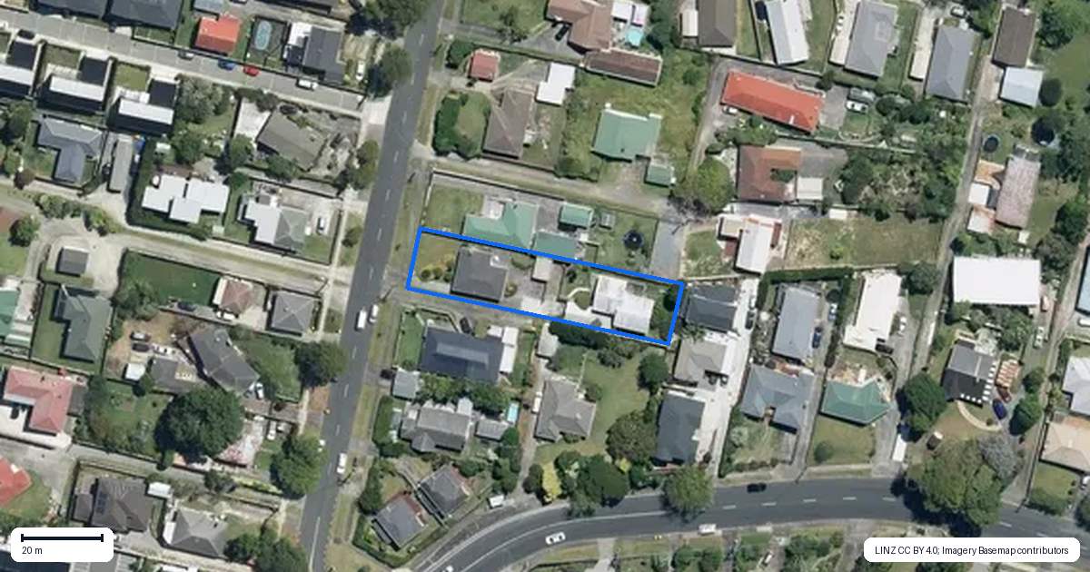 Property context map for 118 Woodglen Road, Glen Eden, Auckland