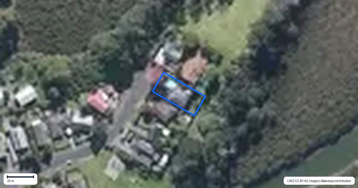 Property context map for 24 Taitapu Street, Massey, Auckland