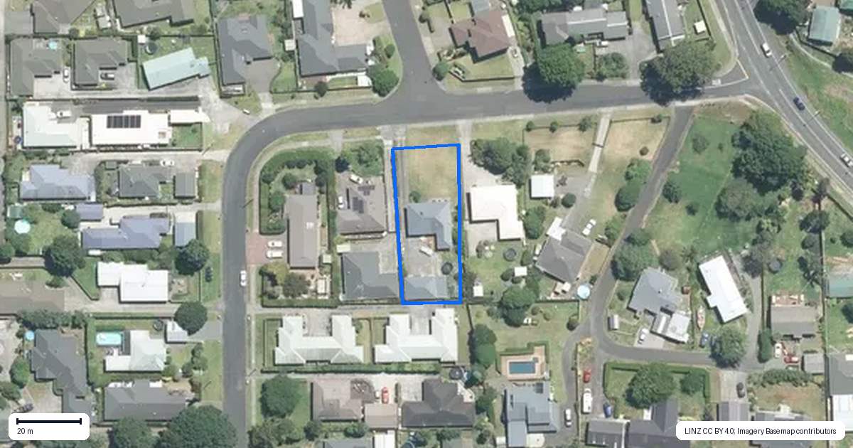 Property context map for 11 George Crescent, Buckland, Pukekohe