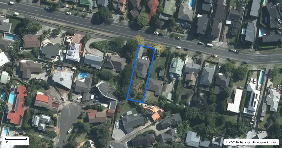 Property context map for 97 Melanesia Road, Saint Heliers, Auckland