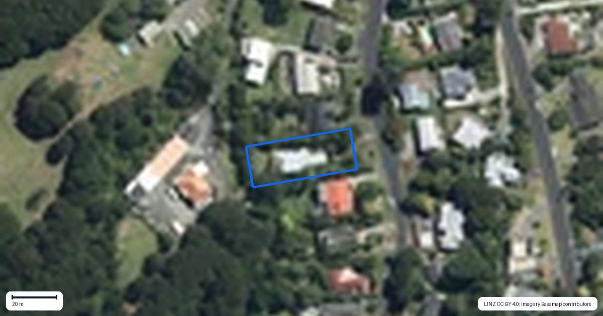 Property context map for 43 Phillip Avenue, Glen Eden, Auckland
