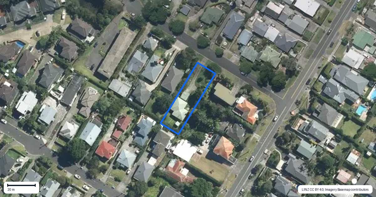 Property context map for 2 Hampstead Road, Sandringham, Auckland