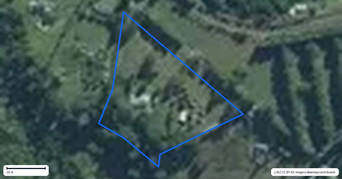 Property context map for 399A Puketotara Road, Waipapa