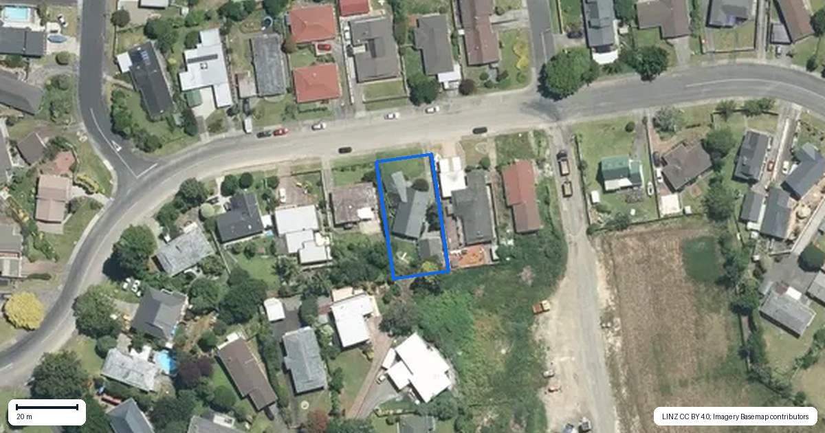 Property context map for 23 Bellfield Road, Opaheke, Papakura