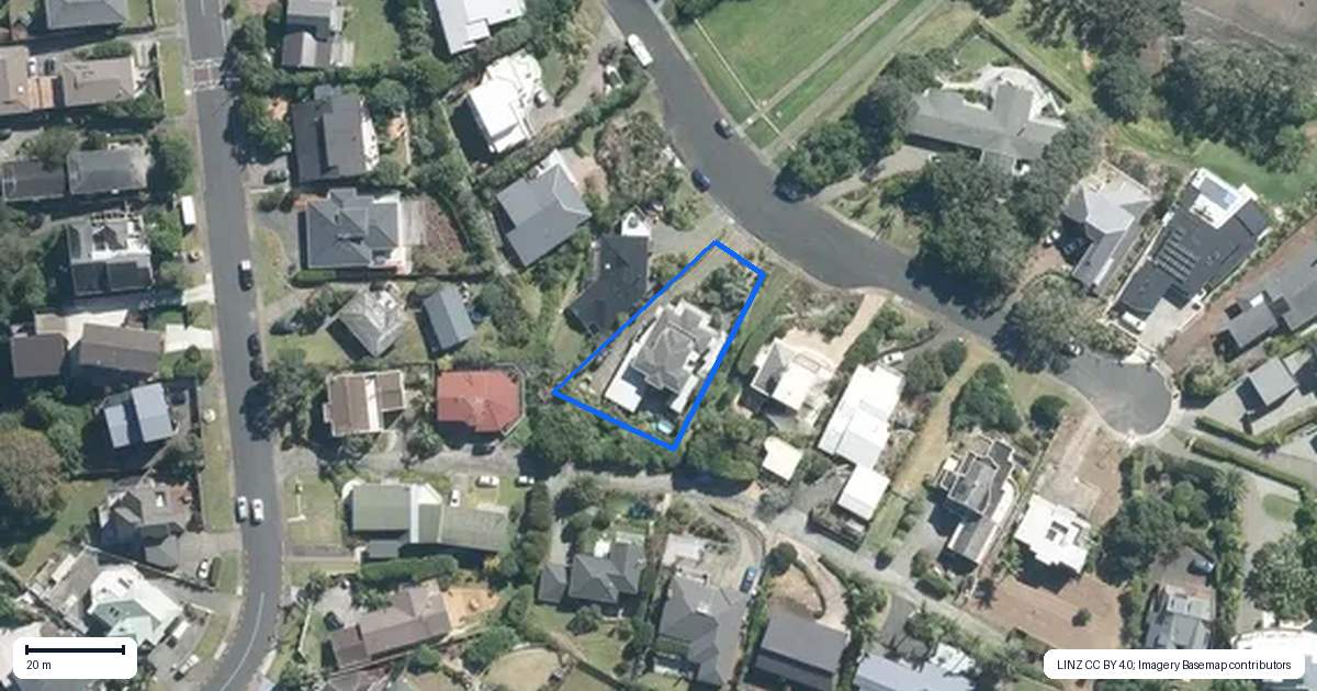 Property context map for 12 Chelverton Terrace, Red Beach, Whangaparaoa