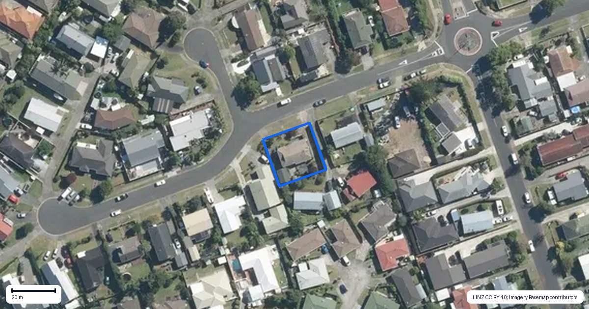 Property context map for 108 Florence Avenue, Orewa