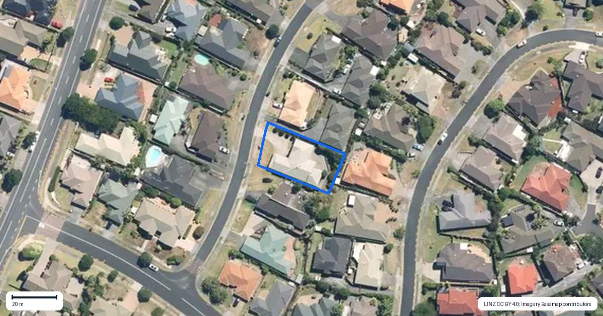 Property context map for 7 Keenagh Rise, Dannemora, Auckland