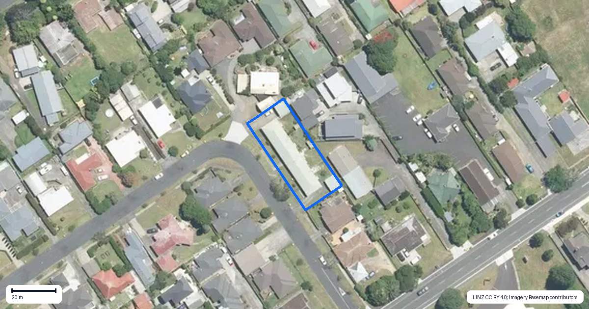 Property context map for 5A Coronation Avenue, Pukekohe