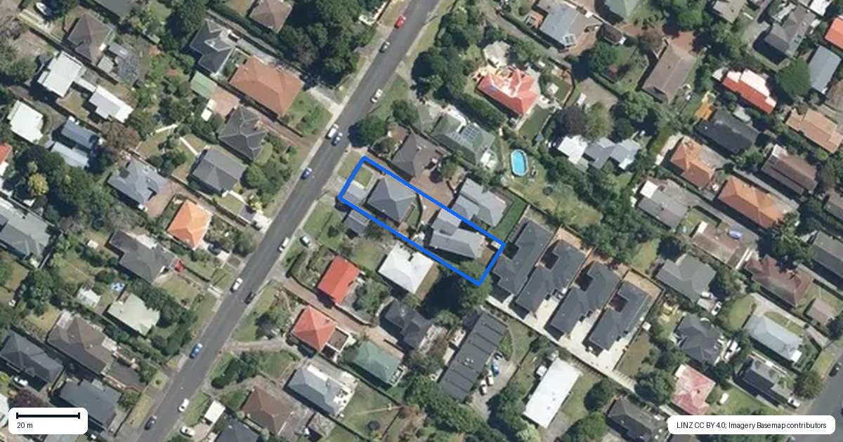 Property context map for 51 Ngatiawa Street, One Tree Hill, Auckland