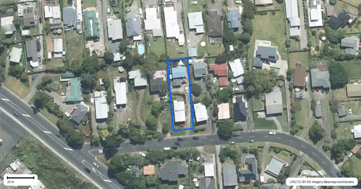 Property context map for 10B Penton Road, Stanmore Bay, Whangaparaoa