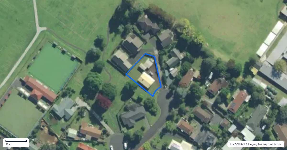 Property context map for 19 Cobham Court, Kerikeri