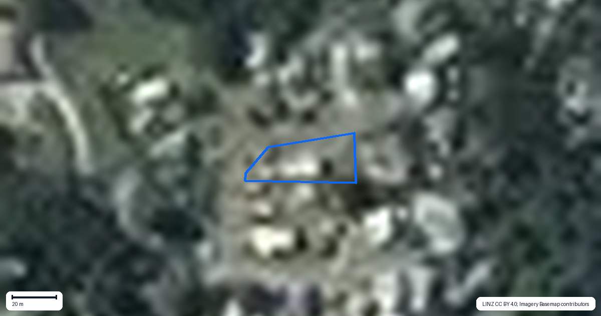 Property context map for 12 Kookaburra Drive, Tawharanui Peninsula, Matakana