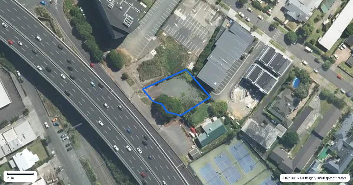 Property context map for 12 Robert Hall Avenue, Remuera, Auckland